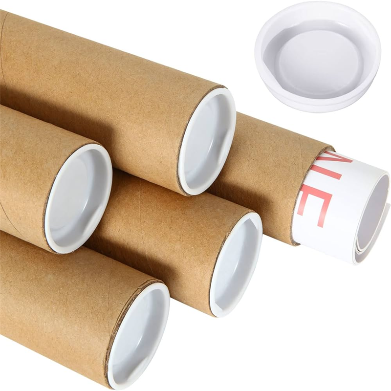 Tubes de papier pour affiches multifonctionnels pour l'envoi postal