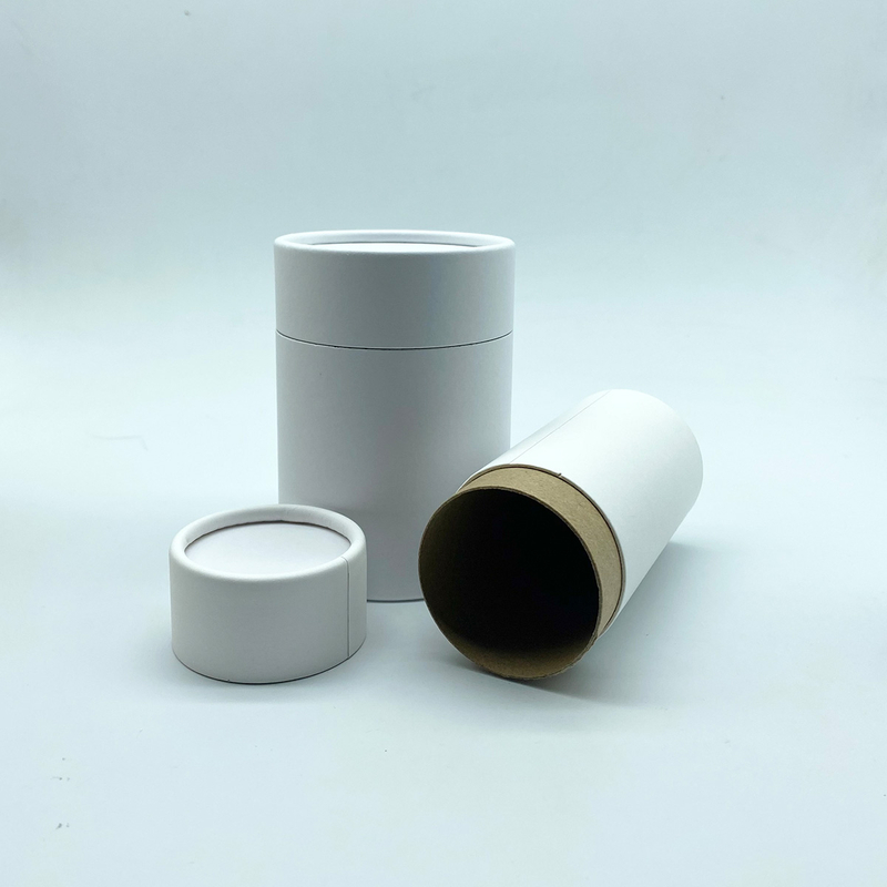 Tubes de papier cylindriques personnalisables pour capsule